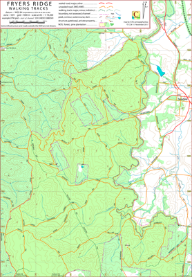 Fryers Ridge Walking Tracks