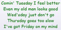 Friday on my mind